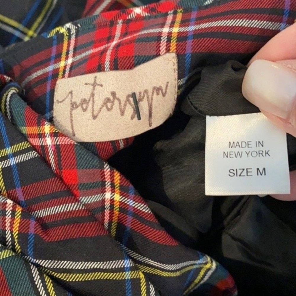 Petersyn “Fiona” plaid skirt M - Picture 4 of 5